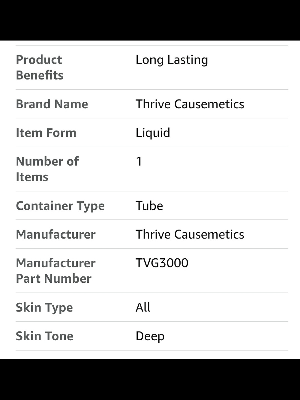 Thrive causemetics Liquid Lash Extensions Mascara - Nola( DEEP BLUE) - Picture 11 of 12